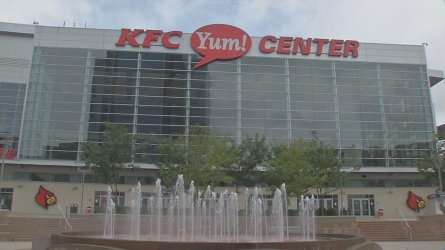 KFC Yum! Center exterior