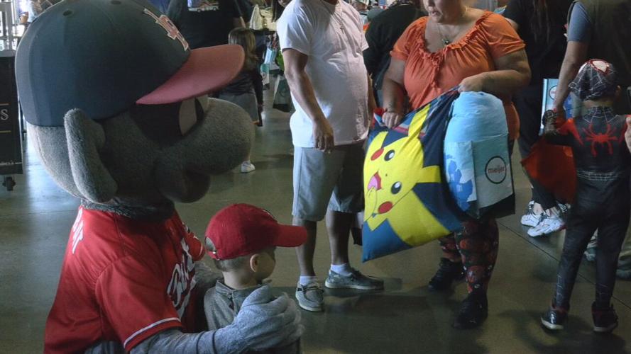 Slugger field trick-or-treating 10-21-23