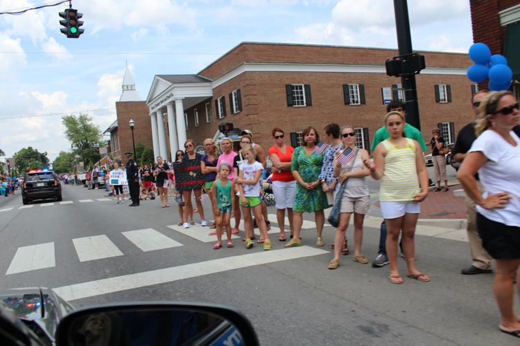 Funeral service and procession for Bardstown Police Ofc. Jason Ellis on May 30, 2013