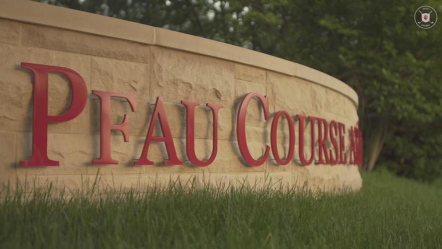 Pfau golf course sign
