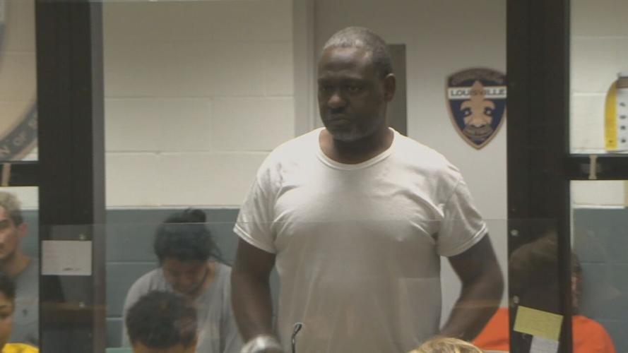 Cortez Cunningham in court on May 22, 2023