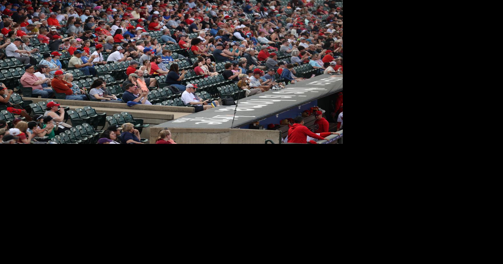 Big crowd for Louisville Bats' home opener highlights downtown