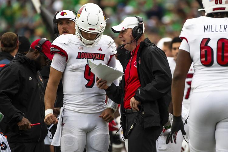 Tyler Shough and Jeff Brohm