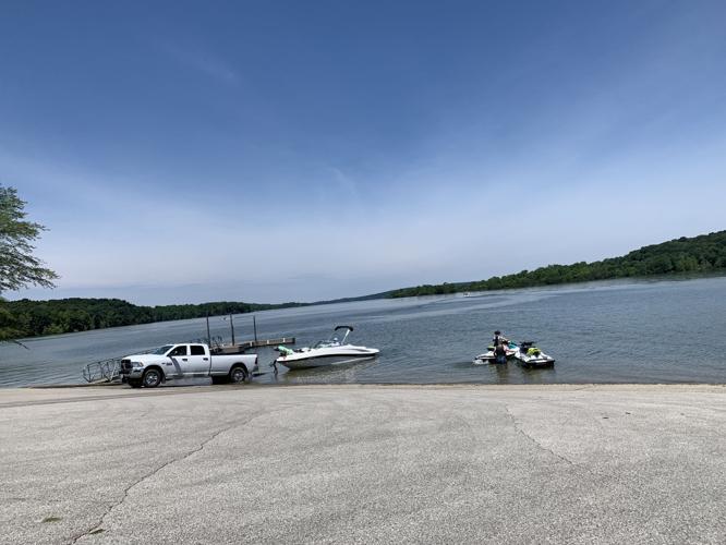 Water on Patoka Lake reaches 12 feet above normal