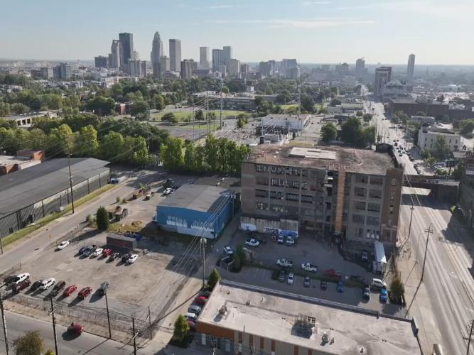 Building being renovated in Louisville's Russell neighborhood