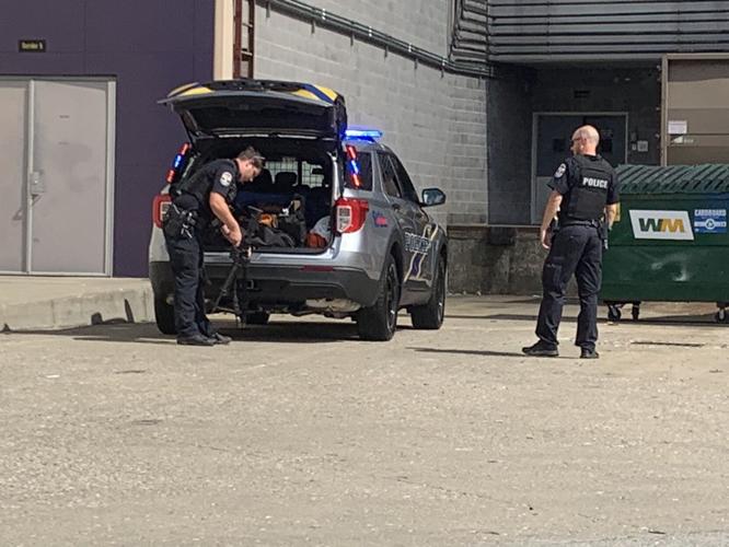 Police at Mall St Matthews