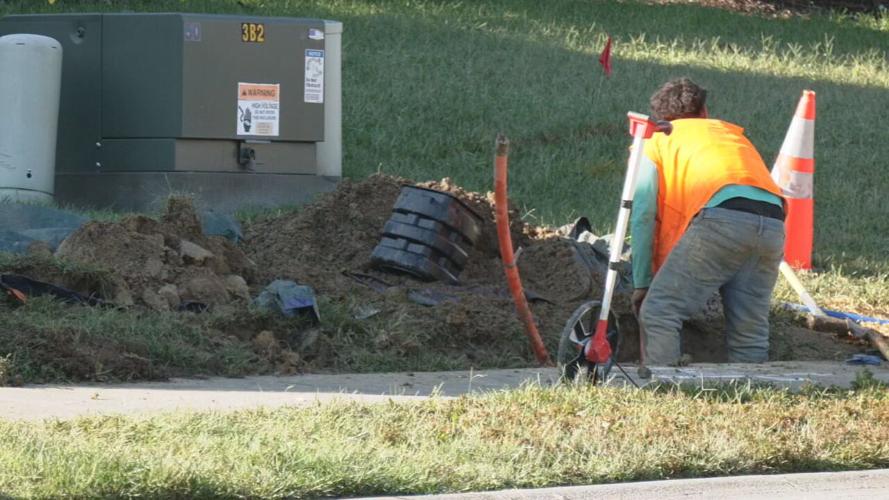 Sellersburg Lumos gas line hit 9-26-25
