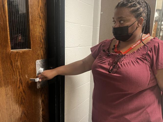 Crosby Middle schools safety administrator Latanya Collins.jpg