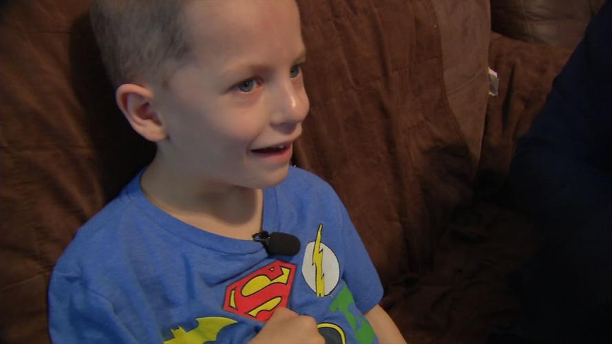 Arthur Brown, a 4-year-old boy with Prader-Willi syndrome