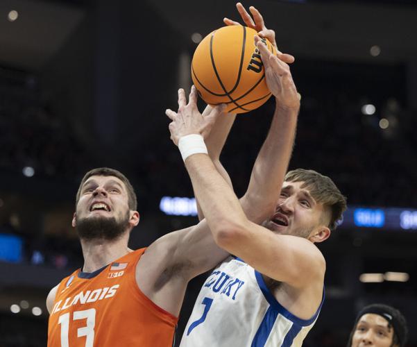 NCAA Illinois Kentucky Basketball