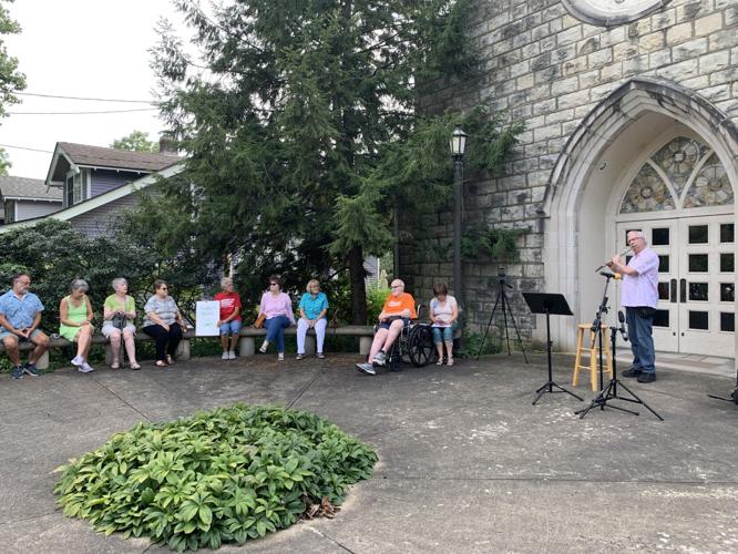 Vigil at Crescent Hill church