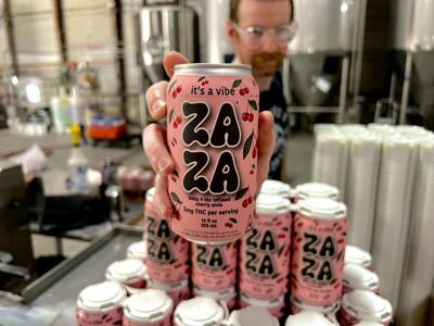 ZaZa THC drink created by Against the Grain - 8.7.25