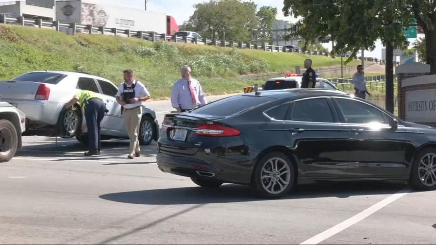 Sept. 22, 2022 police pursuit of ends near UofL's campus