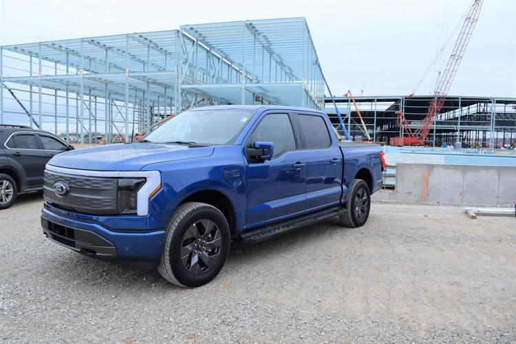 F-150 Lightning EV at Ford BlueOval SK Battery Park 12-5-22 (9).JPG