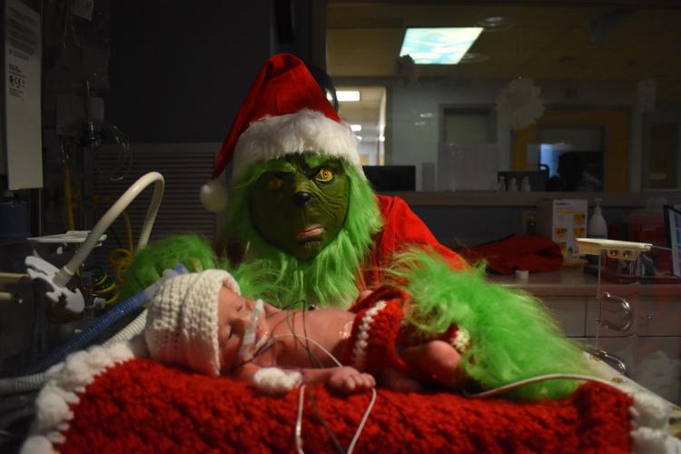UofL Hospital NICU Babies at Christmas