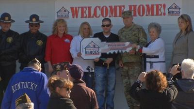 Veteran injured in Iraq receives mortgage-free home in Louisville