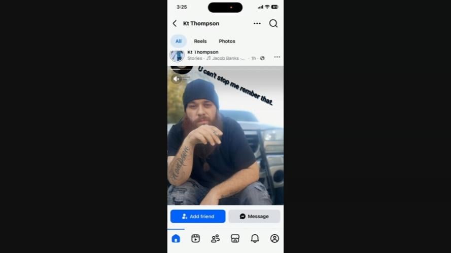 Kaylieb Thompson social media post