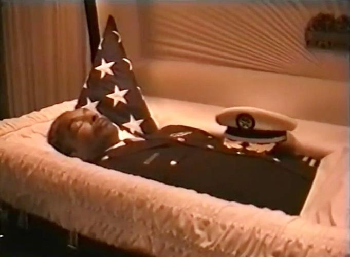 Funeral of Charles Clinton Adams