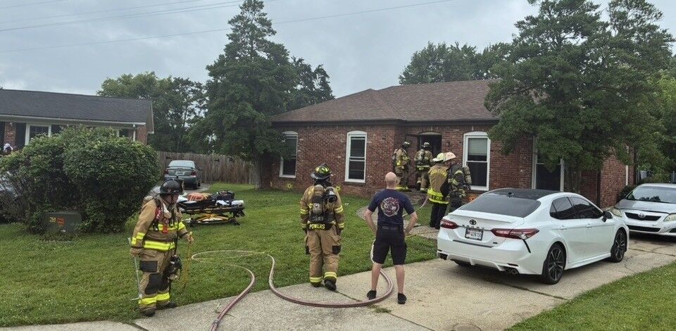 House Fire in Douglass Hills