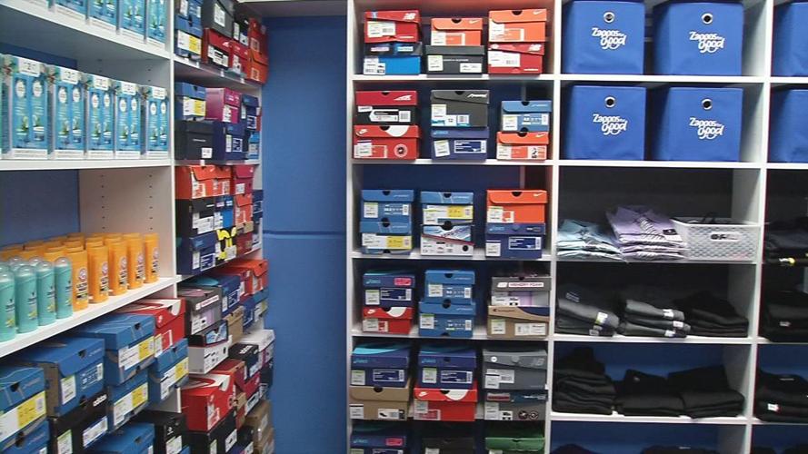 Closet for Good -- Zappos closet at Marion C. Moore School