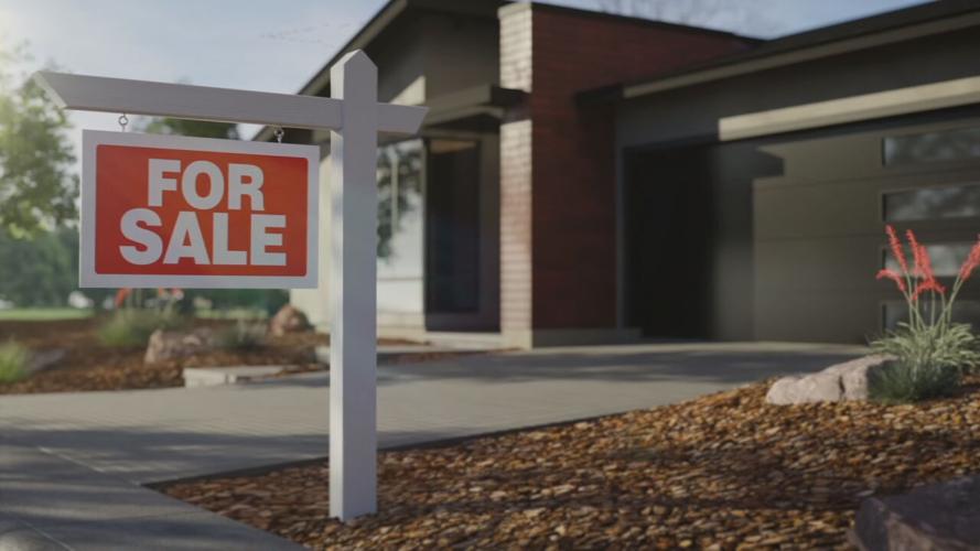 Home for sale sign