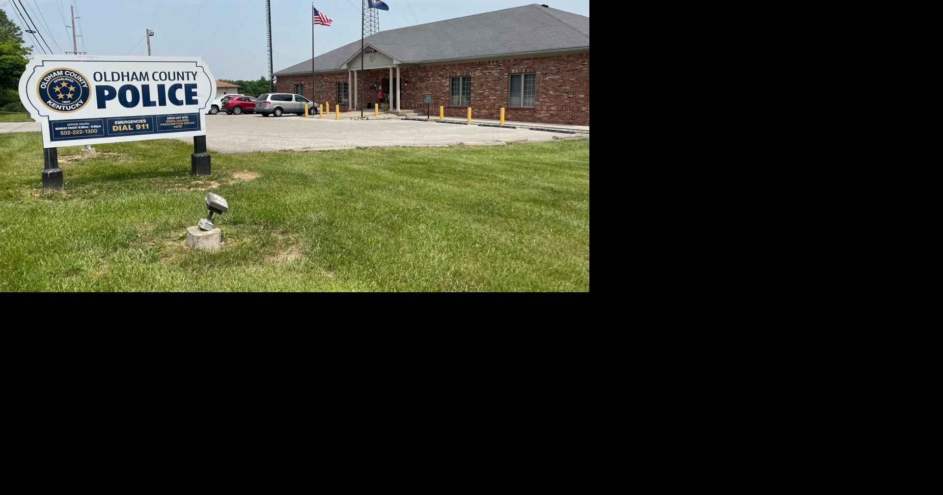 Oldham County, Kentucky Police Department outside view 6.6.23