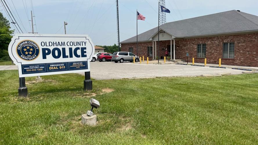 Oldham County, Kentucky Police Department outside view - 6.6.23