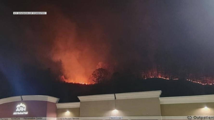 Eastern Ky wildfires - 11.9.23