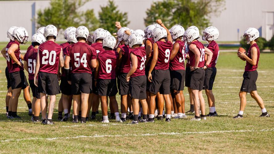 Bellarmine sprint football practice