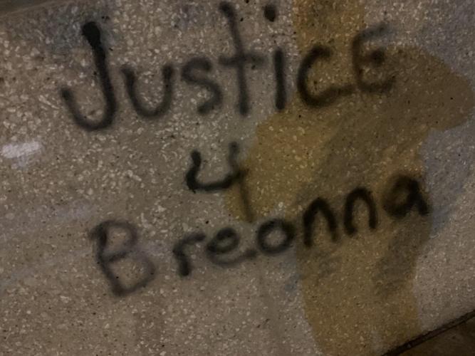 LMPD Protests - Justice for Breonna Graffiti