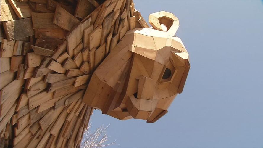 Bernheim Forest giants sculpture