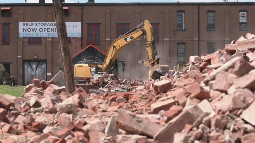 Distillery Commons Demolition