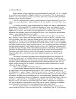 Letter to Indiana State Senator Liz Brown Feb. 2021