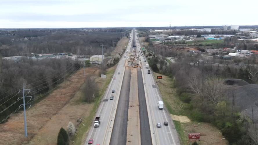 Construction on Interstate 65
