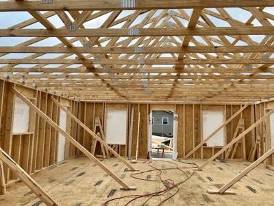 Homes under construction in Dawson Springs, KY