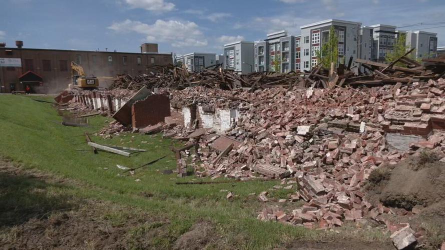 Distillery Commons Demolition