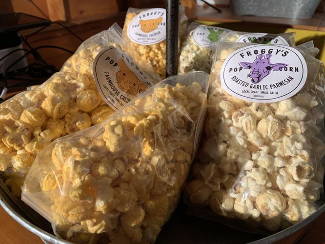 Froggy's Snack Shack bagged gourmet popcorn