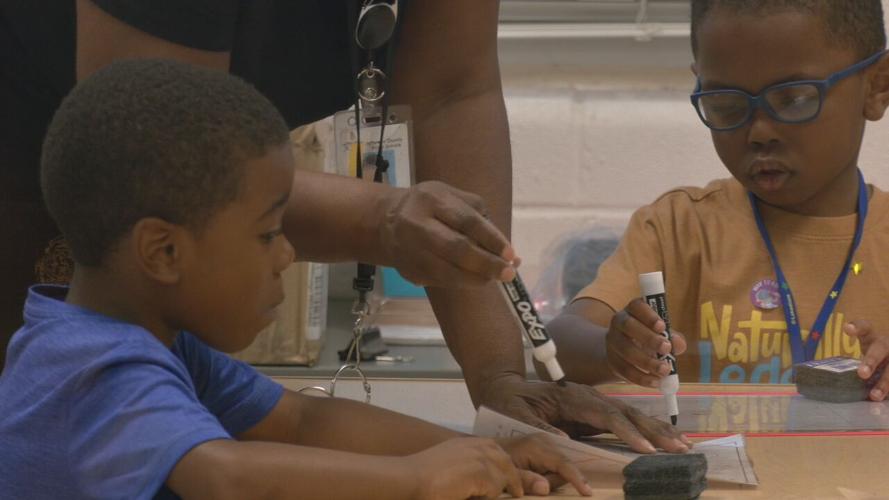 JCPS kindergarten camp teaches students what to expect in the classroom
