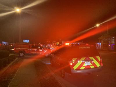 New Cut Rd Fire Scene