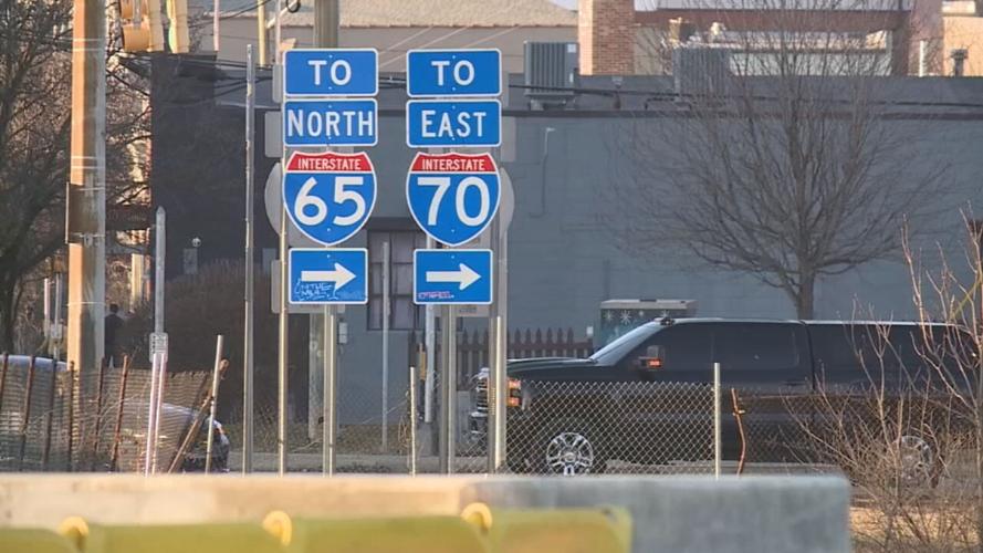 I-70 interstate sign