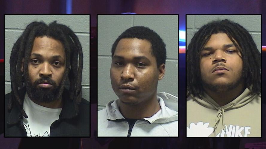 Jamon Smith, Javonta Russell and Devin Hooper