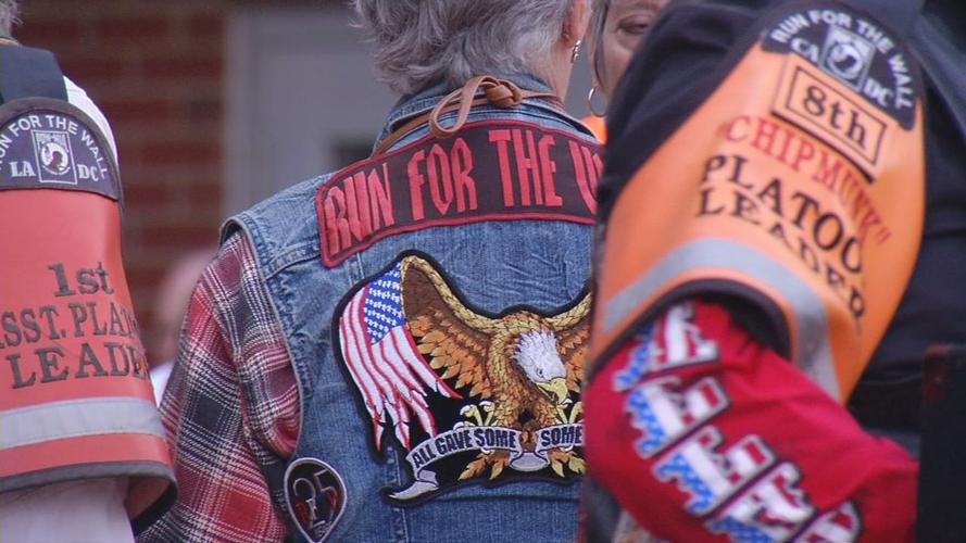 Run for the Wall 2019 - Bikers with Patches