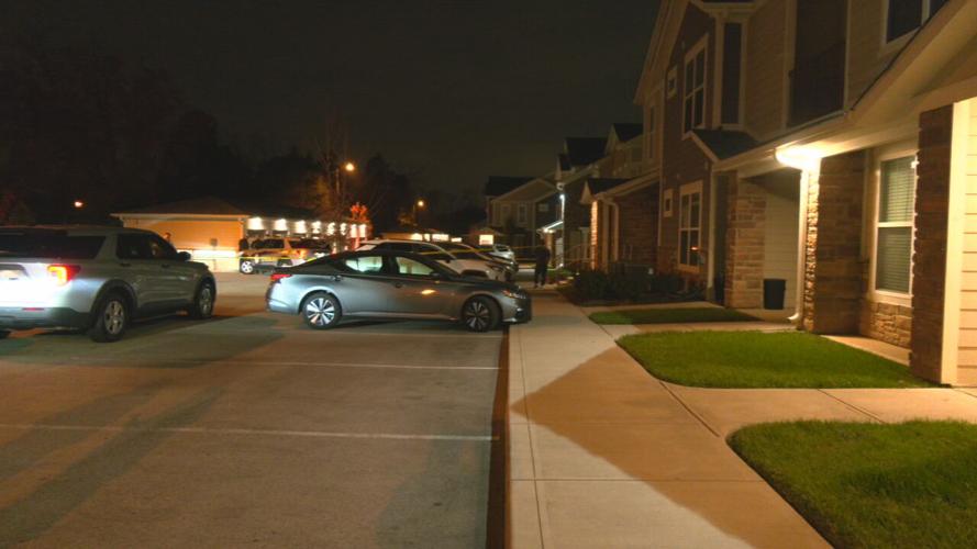 Scene of shooting / carjacking on Echelon Way, on Tuesday, Nov. 16, 2021