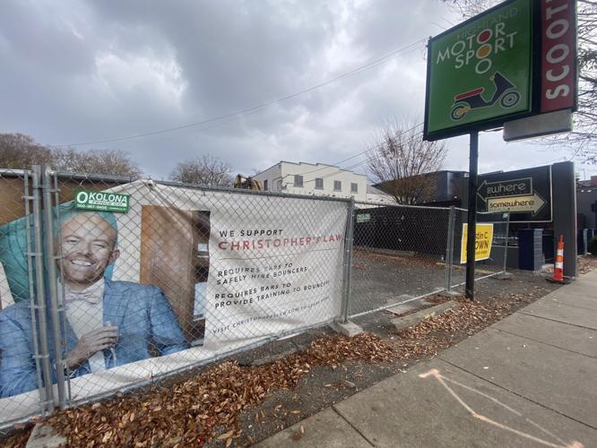 Christopher's law sign outside Nowhere bar