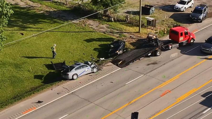 KSP Trooper crash on Dixie Hwy - 4.29.26