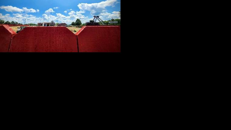 Holiday World photo of new roller coaster under construction