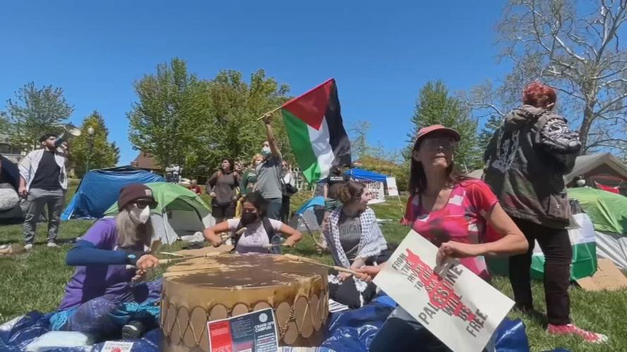 IU Gaza war protest 4-25-24