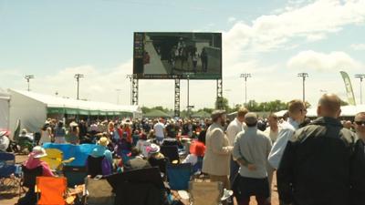 Churchill Downs infield