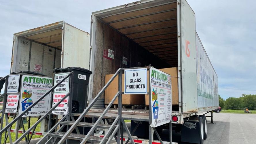 Recycling center in Hardin County