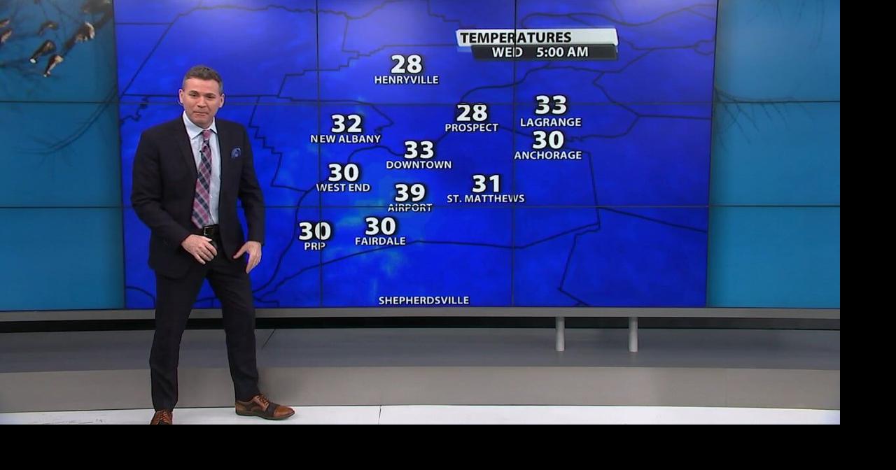 Jude Redfield's early Wednesday morning forecast Weather